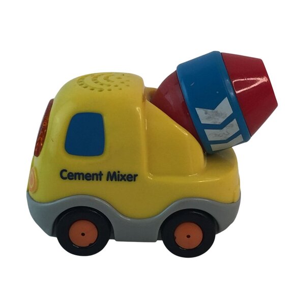 vTech Go Go Smart Wheels Race Car & Cement Truck Lot of 2 Vehicles Tested - Picture 2 of 13